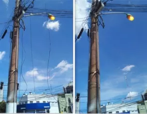 Energisa quer apoio de operadoras para evitar ‘emaranhado’ em postes